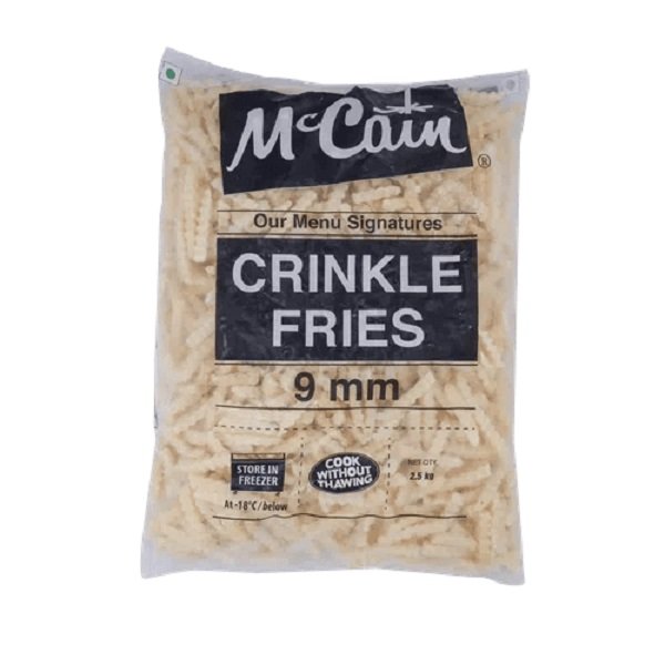 Mccain Crinkle Cut 9Mm,2.5 kg