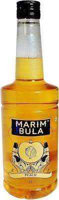 Marimbula Peach Syrup,1ltr