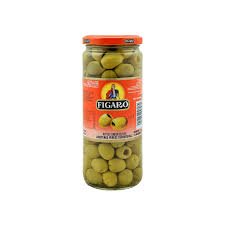 Figaro Green Olive Pitted , 450 gm