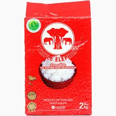 Triple Elephant Jasmine Rice , 1kg (2 kg bag)
