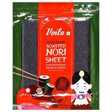 Voila Gold Grade Roasted nori (seaweed) sheet 10 pieces