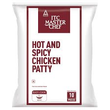 ITC Hot & Spicy Chicken Patty,1kg