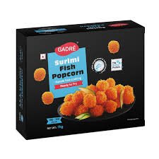 Gadre Breaded Fish Popcorn,1kg