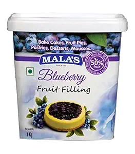 Malas Blueberry Fruit Filling, 1kg