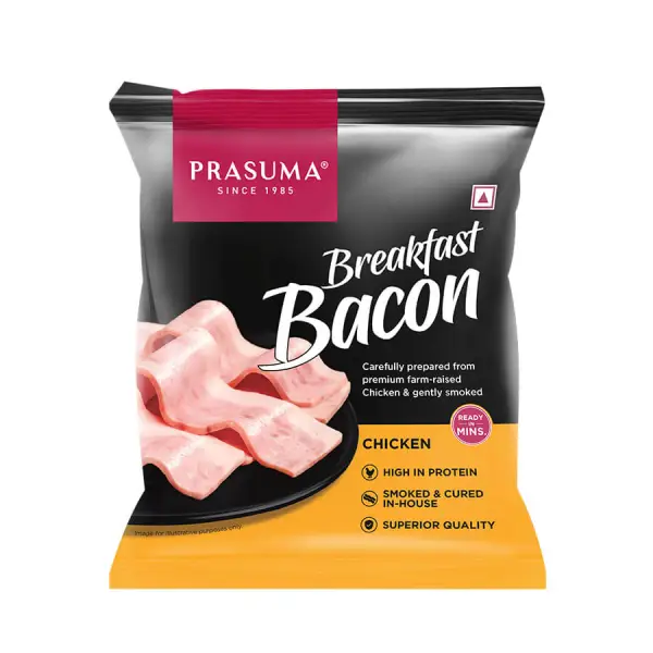 Prasuma Chicken Breakfast Bacon ,500gm