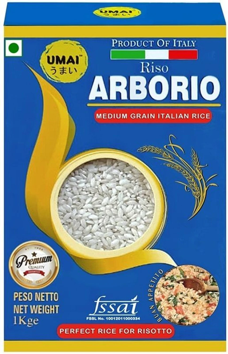 Umai Arborio Rice, 1Kg