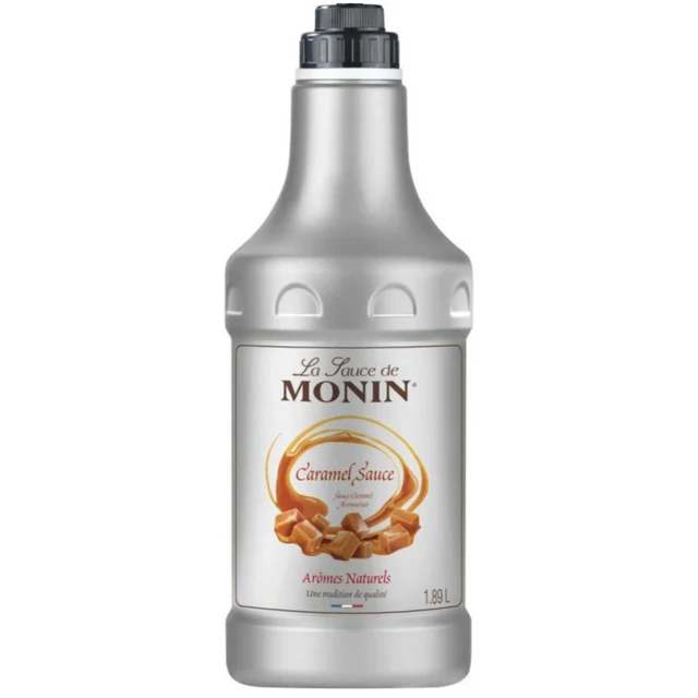 Monin caramel sauce , 1.89ltr