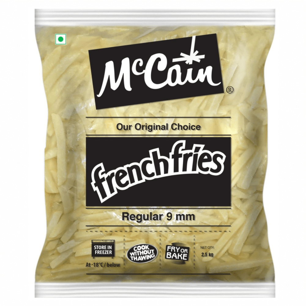 Mccain French Fries Regular, 9 mm, 2.5 Kg