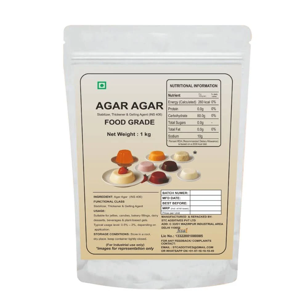 Agar Agar Powder, 1 Kg