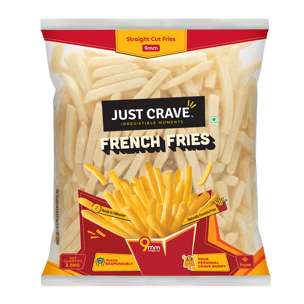 Just Crave French Fries 9 mm, 2.5 Kg