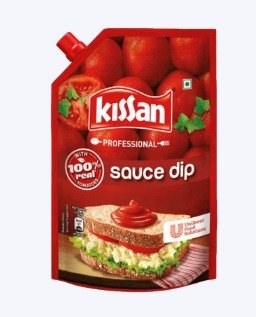 Chef solutions kissan kethcup dip, 930 gm