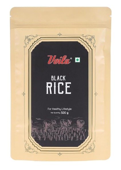 Voila Black Rice, 1 kg