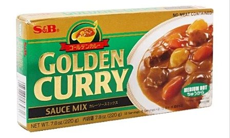 S&B Golden Curry Hot, 220 gm
