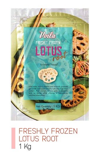Voila Frozen Lotus Root, 1 kg