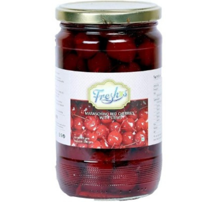 Freshos Maraschino Red Cherry, 720 ml