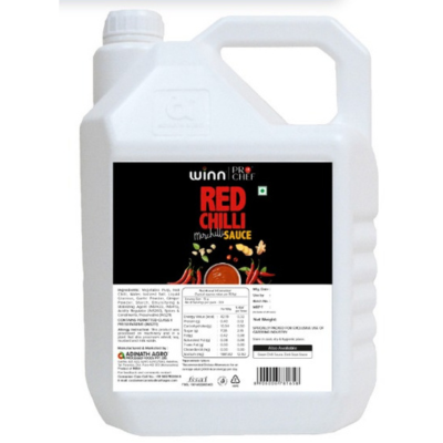Winn Red Chilli Sauce, 5 ltr