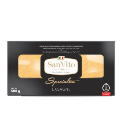Sanvito Lasagne Pasta, 500 gm