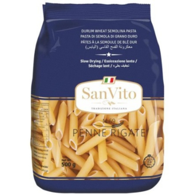 Sanvito Penne Rigate, 500 gm