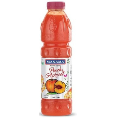 Manama  Peach & Apricot Crush, 1 ltr