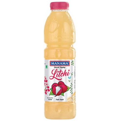 Manama Litchi Crush, 1 ltr