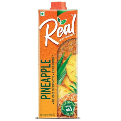 Real Pineapple Juice, 1 ltr