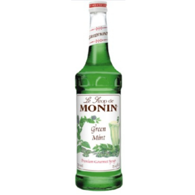 Monin  Green Mint Syrup, 1 ltr