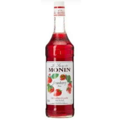 Monin Strawberry Syrup, 1 ltr