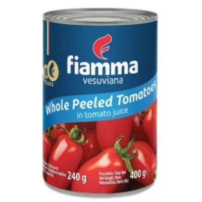Fiamma Peeled Tomato, 2.55 kg