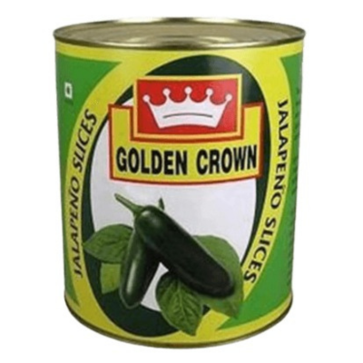 Golden Crown Jalapeno Slices, 3 kg