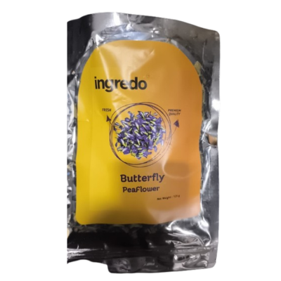 Ingredo Blue Pea Flower, 125 gm
