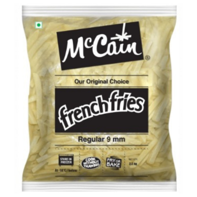 McCain French Fries Regular 9 mm, 2.5 kg