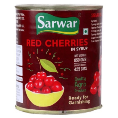 Sarwar Red Cherry Syrup, 800 gm
