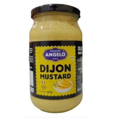 Angelo Dijon Mustard, 400 gm