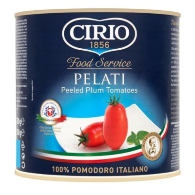 Cireo Peeled Tomatoes, 2.5 kg