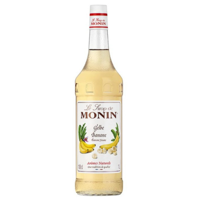 Monin Yellow Banana Syrup, 1 ltr