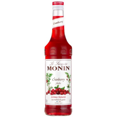 Monin Cranberry Syrup, 1 ltr