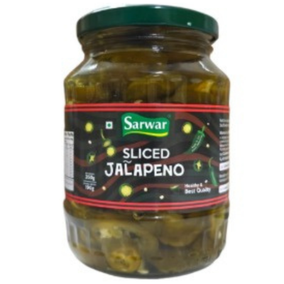 Sarwar Jalapeno Sliced, 670 gm