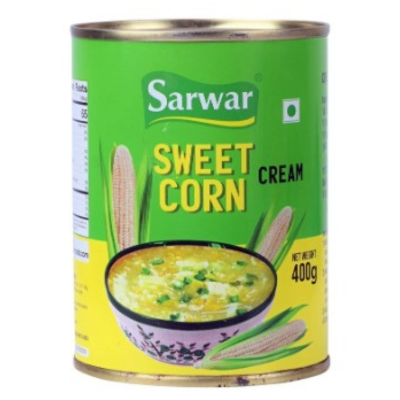 Sarwar Tin Sweet Corn Cream, 850 gm