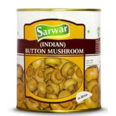 Sarwar Button Mushroom (Regular), 800 gm