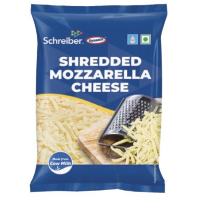 Dynamix Shredded Mozzarella, 2 kg