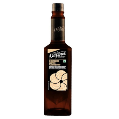 Davinci Short Bread Cookies Syrup, 750 ml