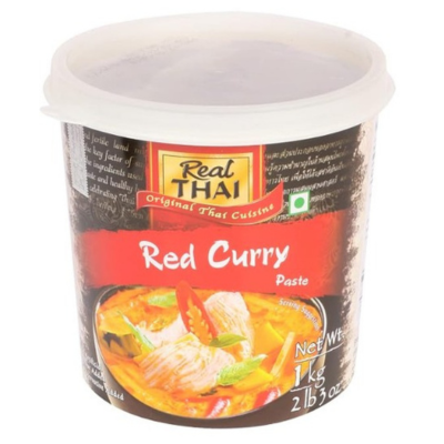 Real Thai Red Curry Paste, 1 kg