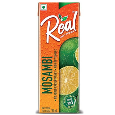 Real Mosambi Juice, 180 ml