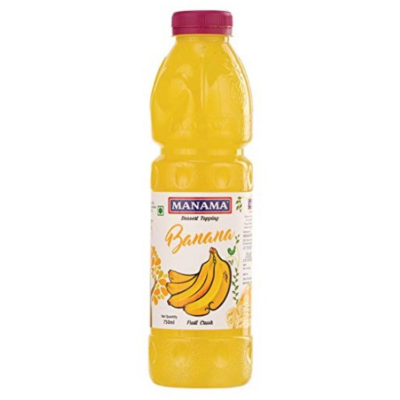 Manama Banana Topping, 1 ltr