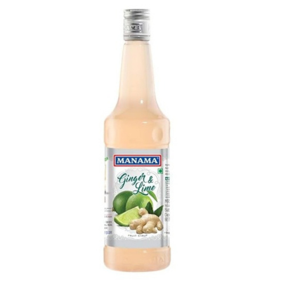 Manama Ginger And Lime Syrup, 750 ml