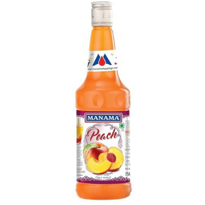 Manama Peach Syrup, 750 ml