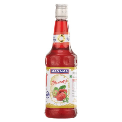 Manama Strawberry syrup, 750 ml