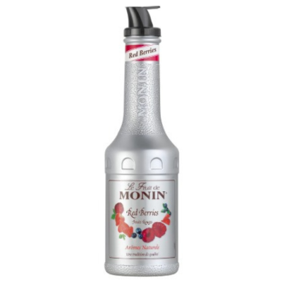 Monin Red Berries Puree, 1 ltr