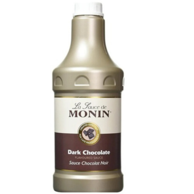Monin Dark Chocolate Sauce, 1.89 ltr