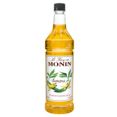 Monin Banana Syrup, 1 ltr
